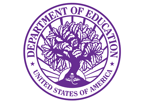 Department of Education Logo Purple