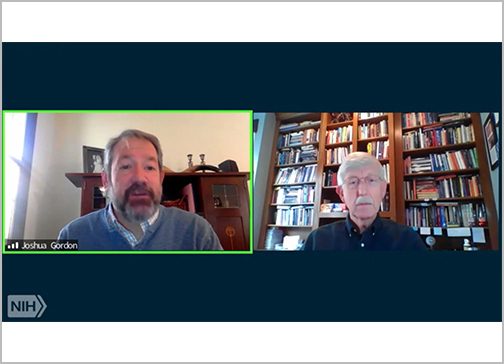 Dr. Francis Collins and Dr. Joshua Gordon