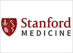 Stanford Medicine Logo, which includes those words