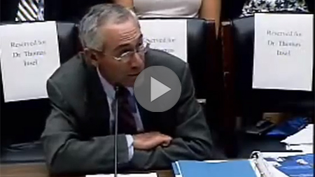 Tom Insel Testifying